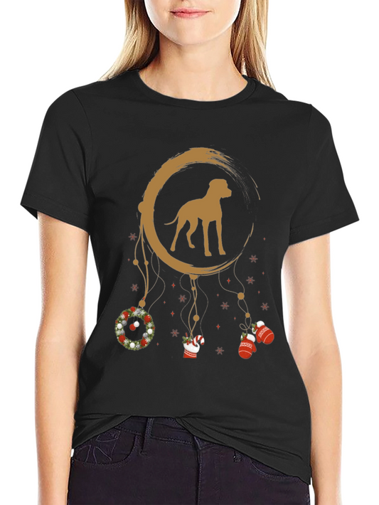 Dog Dreamcatcher Christmas Tee