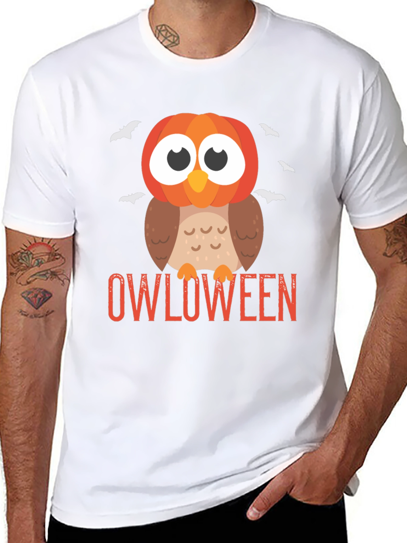 Owloween T-Shirt - Funny Halloween Owl Tee