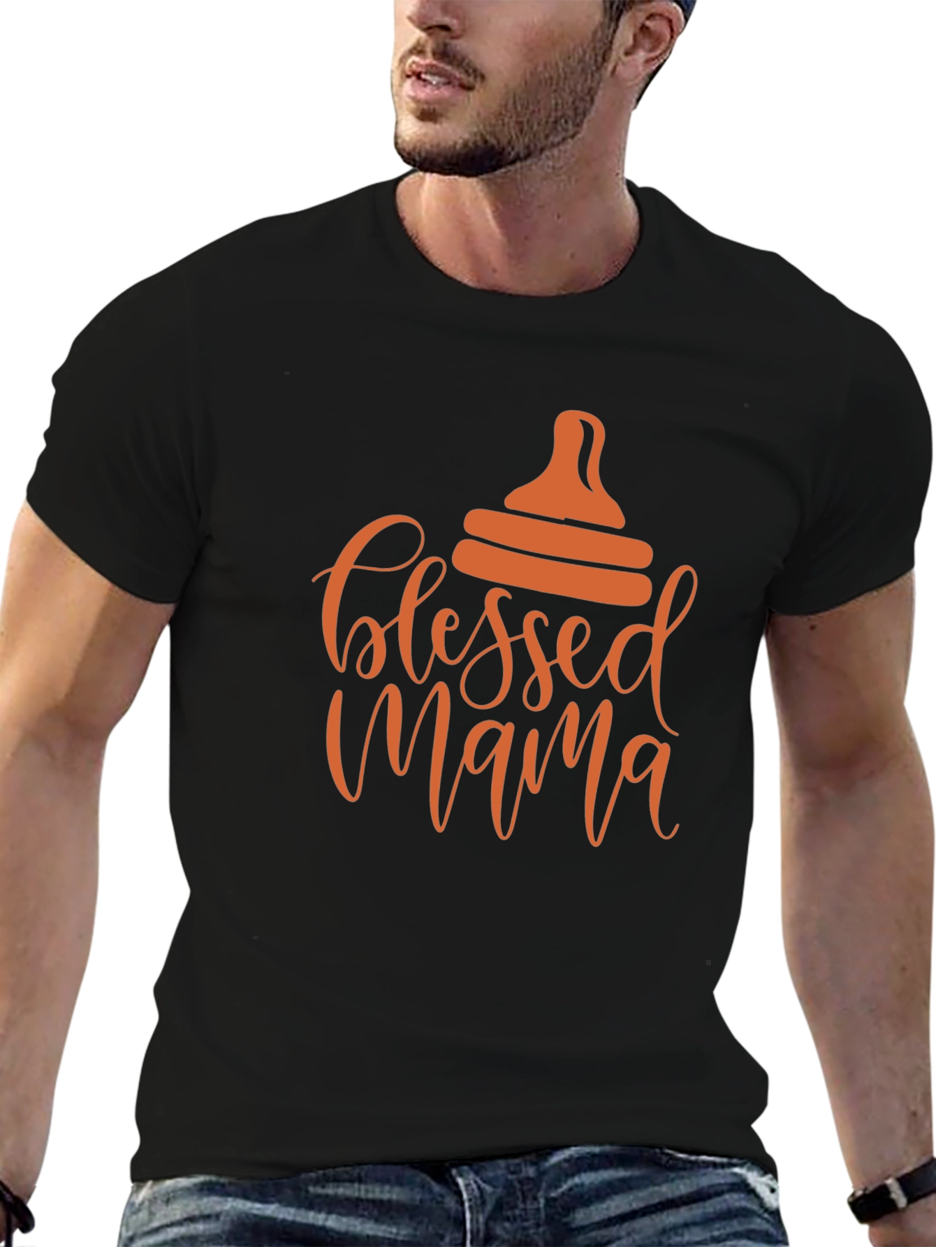 Blessed Mama T-Shirt - Stylish Graphic Tee