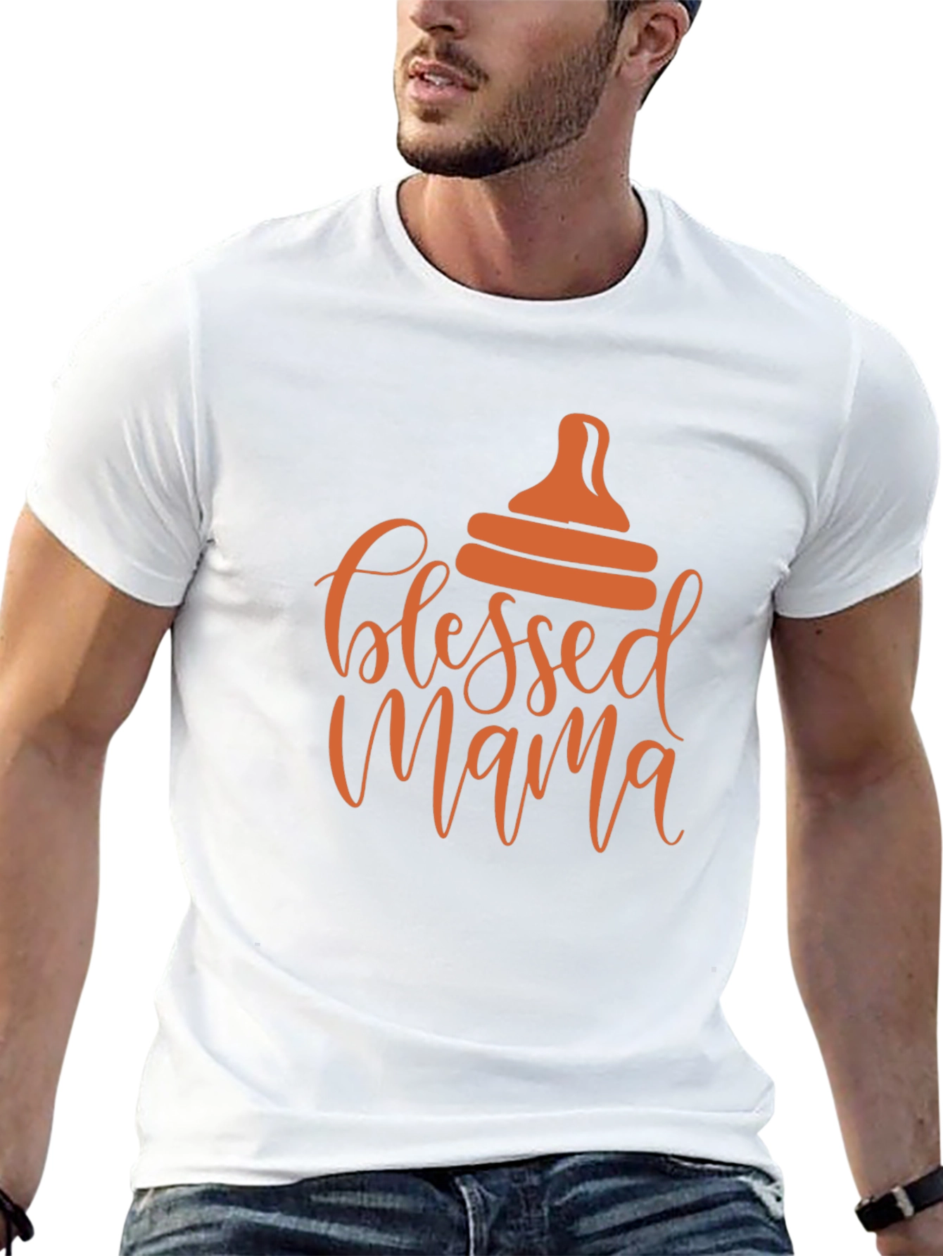 Blessed Mama T-Shirt - Stylish Graphic Tee