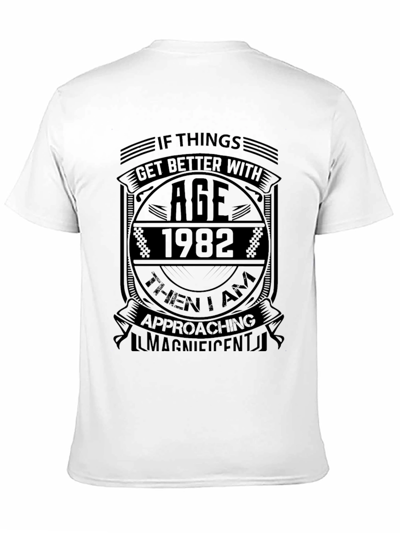 1982 Birthday T-Shirt: Age Improves Excellence