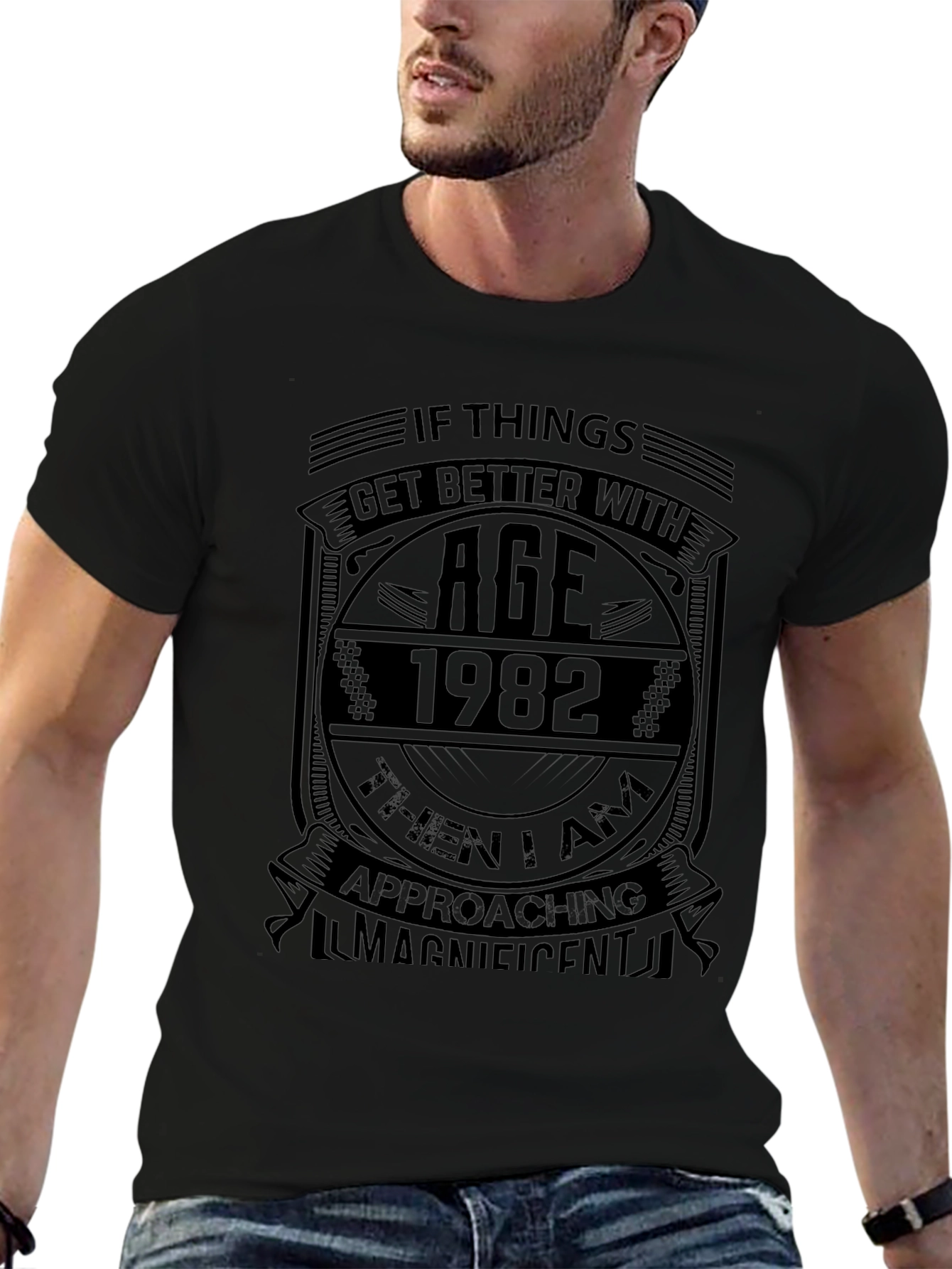 1982 Birthday T-Shirt: Age Improves Excellence