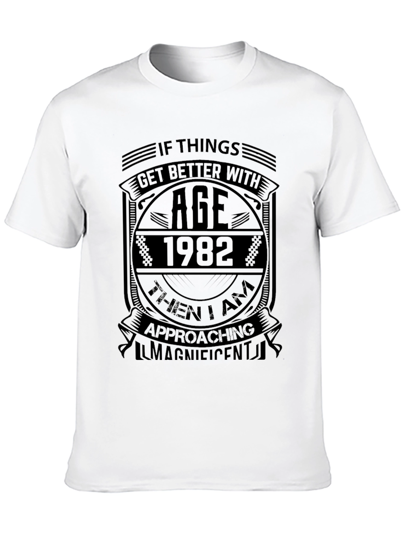1982 Birthday T-Shirt: Age Improves Excellence