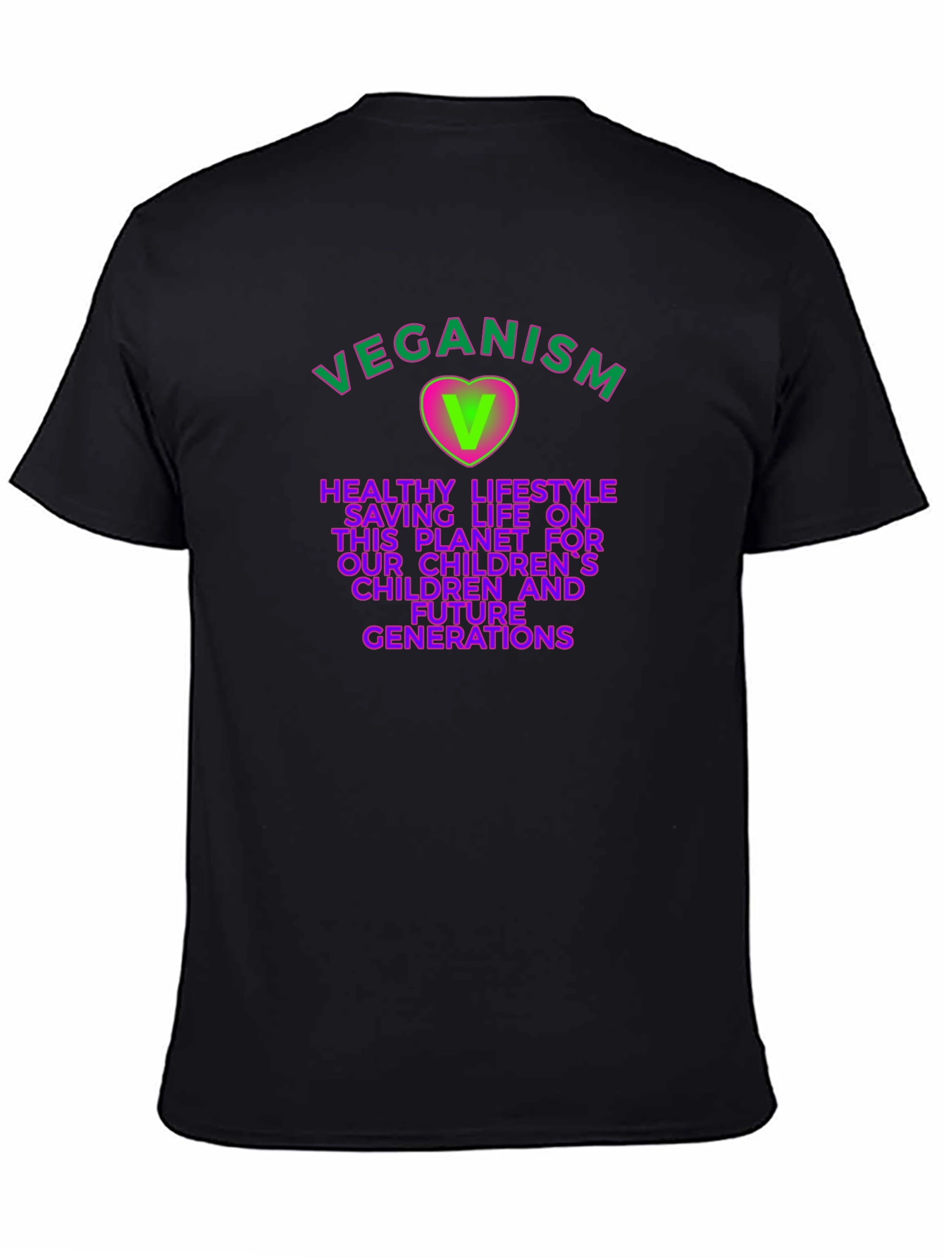 Veganism T-Shirt: Healthy Lifestyle Tee