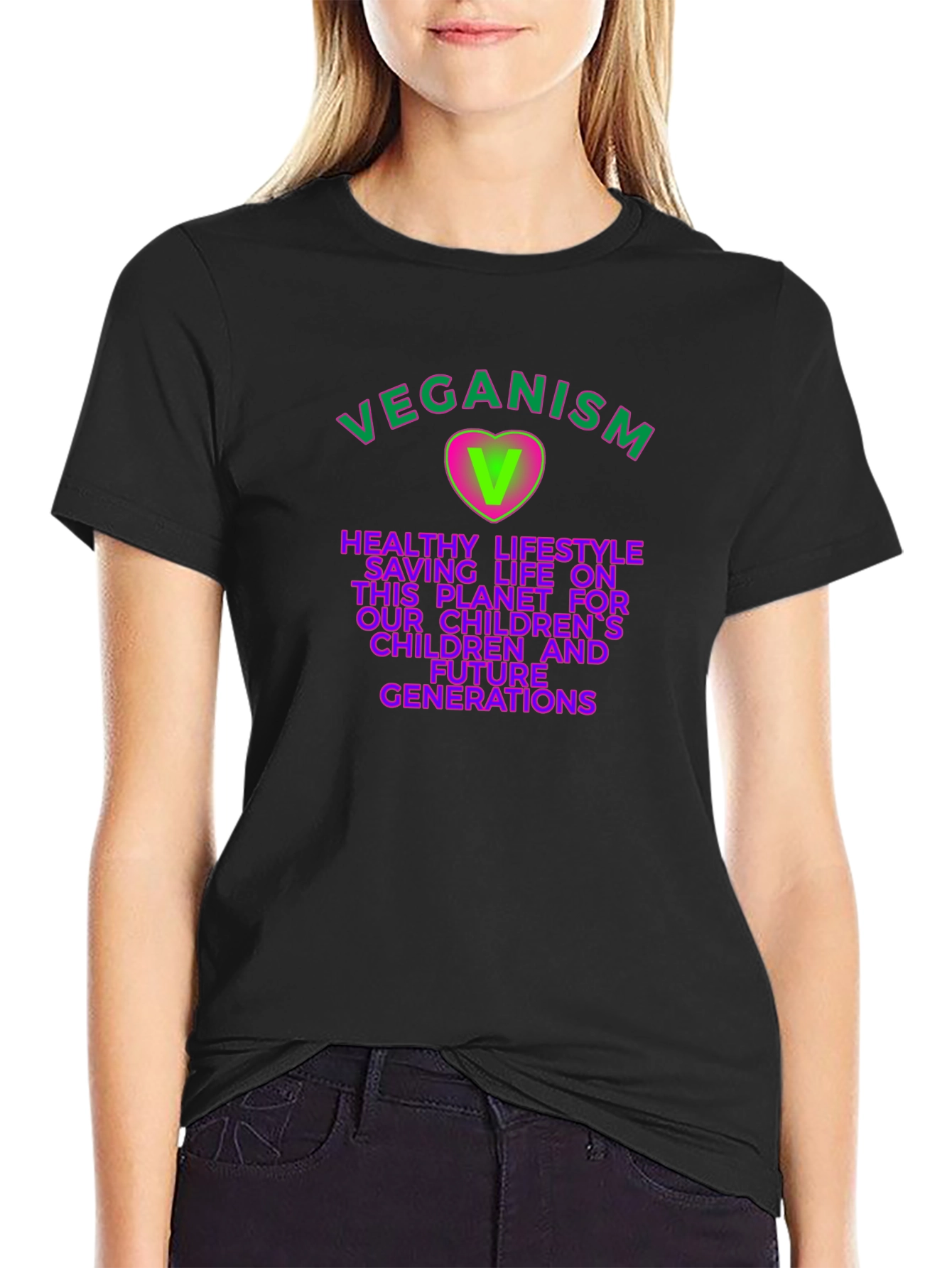 Veganism T-Shirt: Healthy Lifestyle Tee