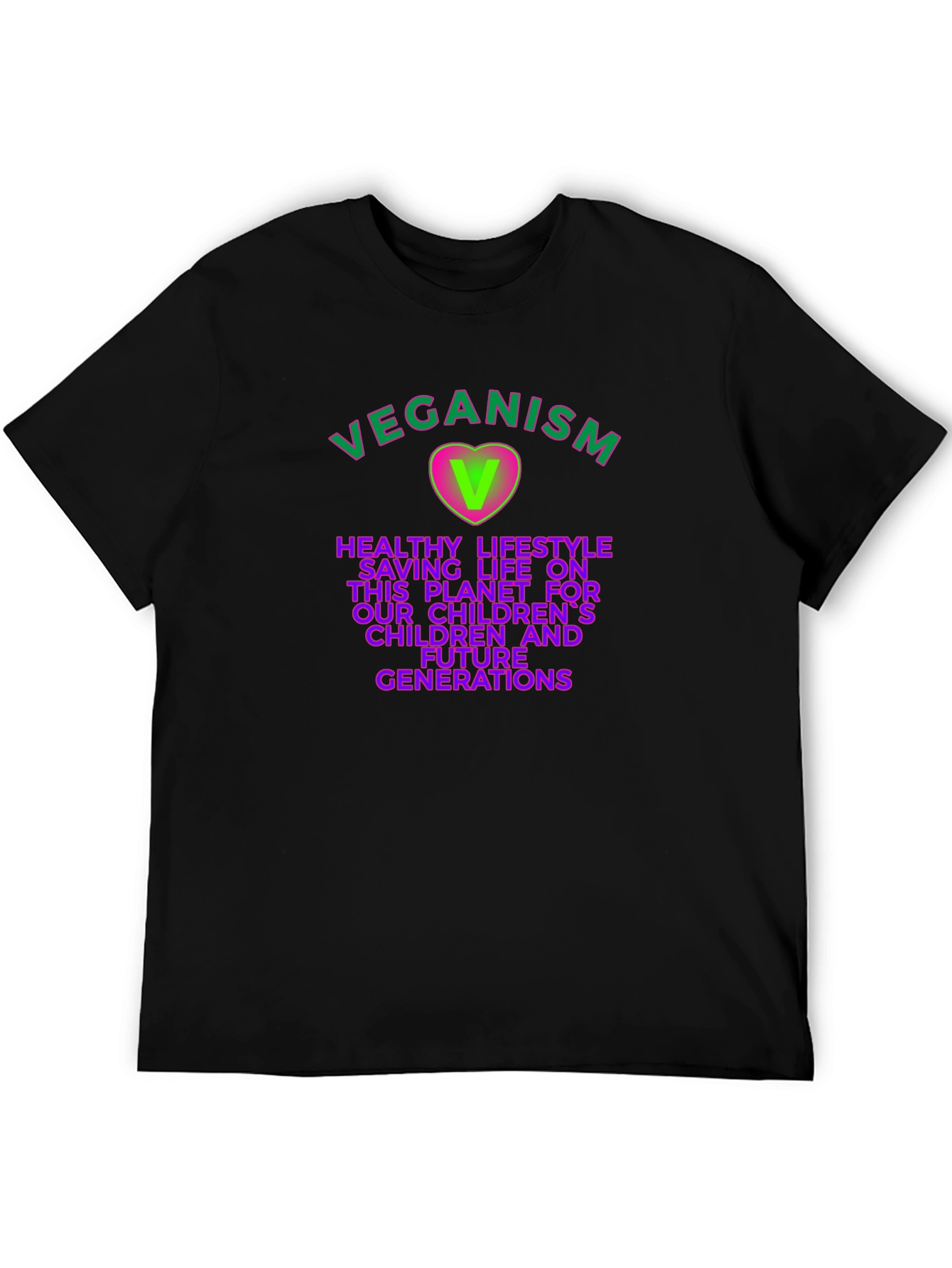 Veganism T-Shirt: Healthy Lifestyle Tee
