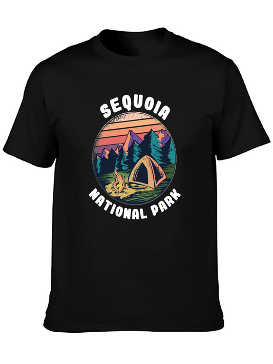 Sequoia National Park Camping T-Shirt