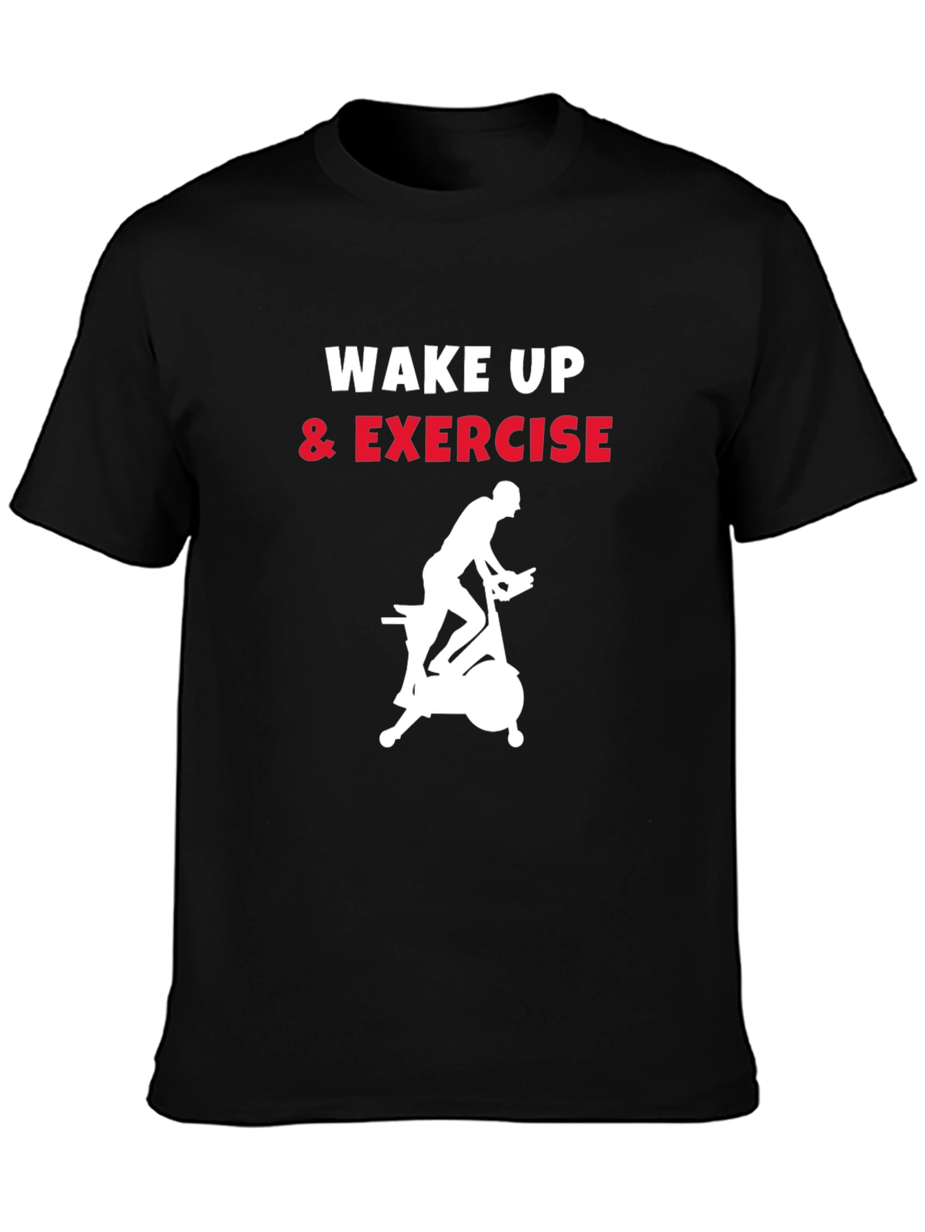 Wake Up and Exercise Graphic T-Shirt