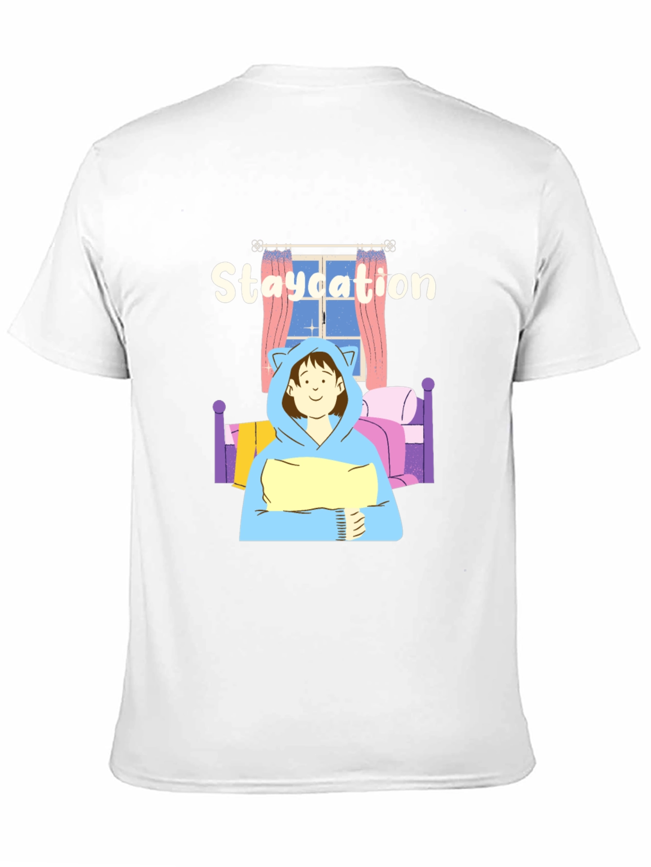 Staycation T-Shirt - Cozy Comfort