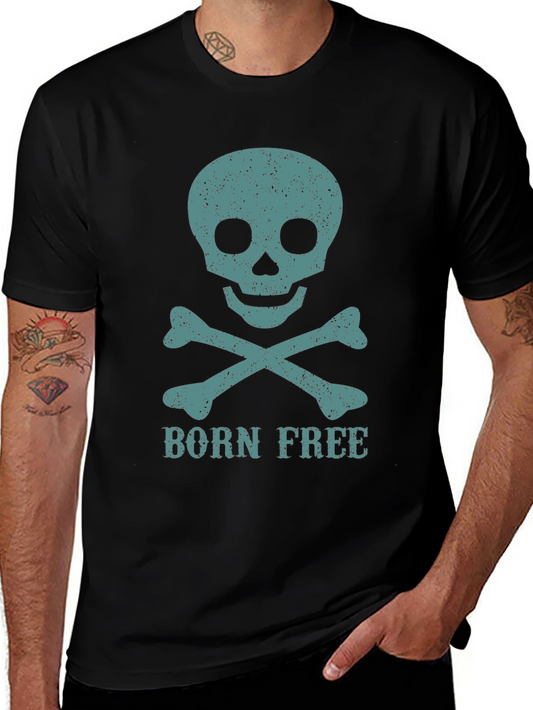 Born Free Skull T-Shirt
