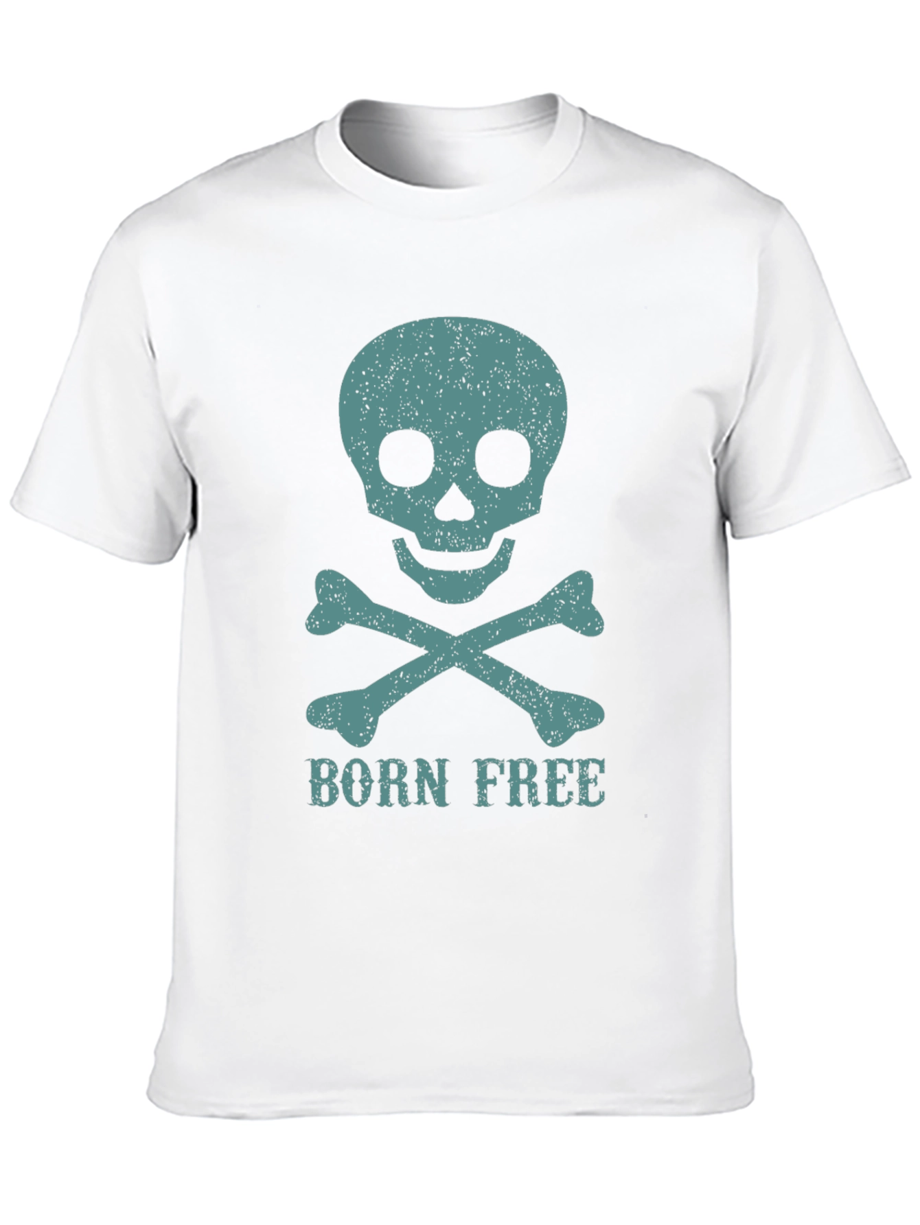 Born Free Skull T-Shirt