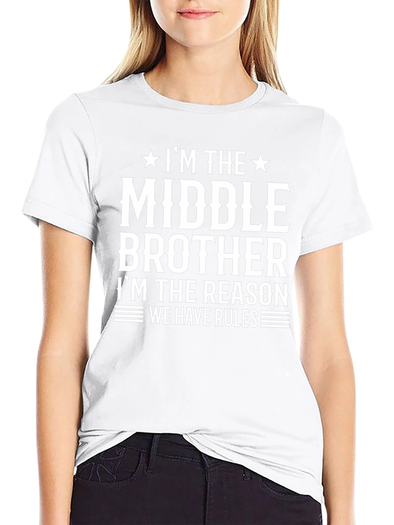 Middle Brother T-Shirt - Funny Family Tee