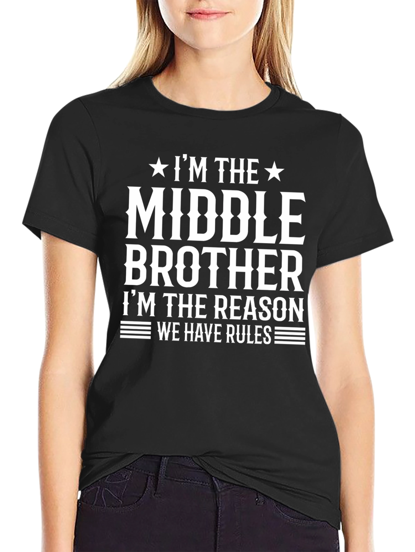 Middle Brother T-Shirt - Funny Family Tee
