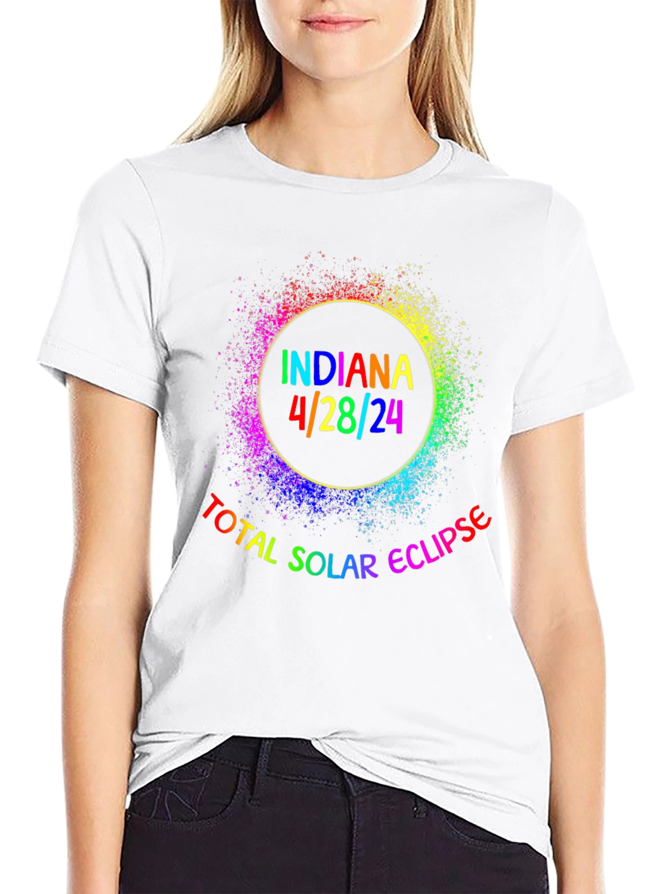 Indiana Total Solar Eclipse 4/28/24 T-Shirt