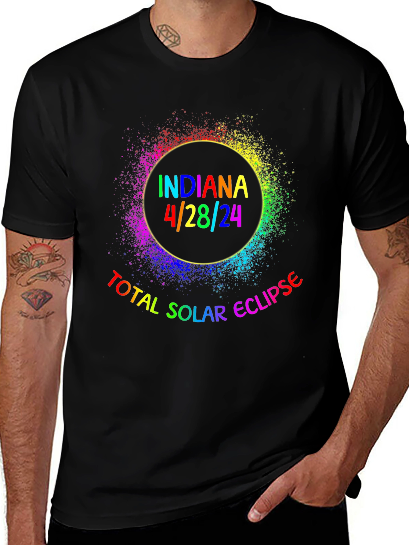 Indiana Total Solar Eclipse 4/28/24 T-Shirt