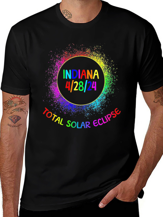 Indiana Total Solar Eclipse 4/28/24 T-Shirt