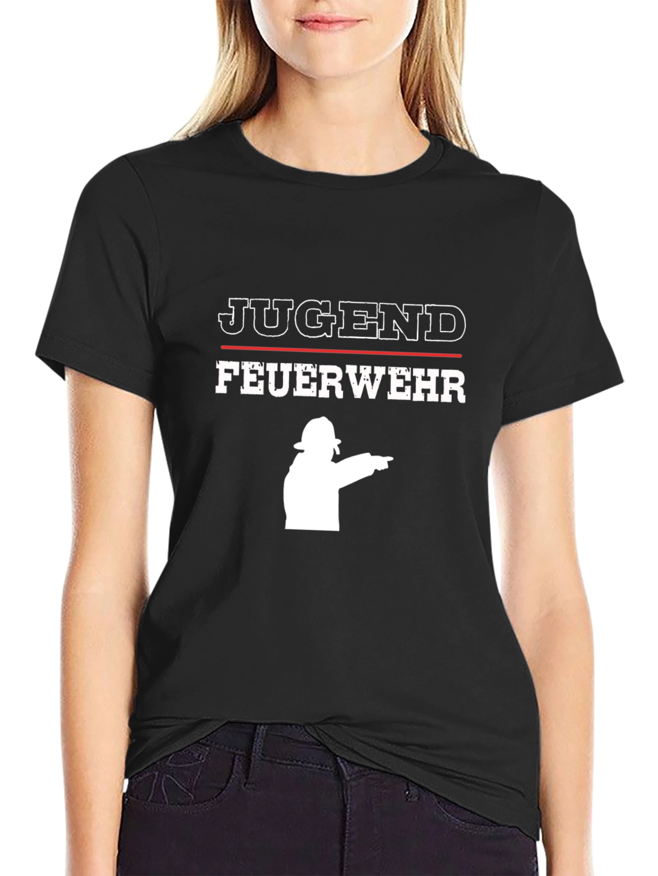 Jugend Feuerwehr T-Shirt - Firefighter Youth Squad Tee