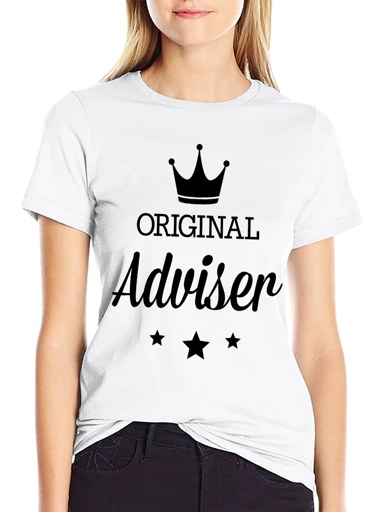 Original Advisor Mens Black T-Shirt