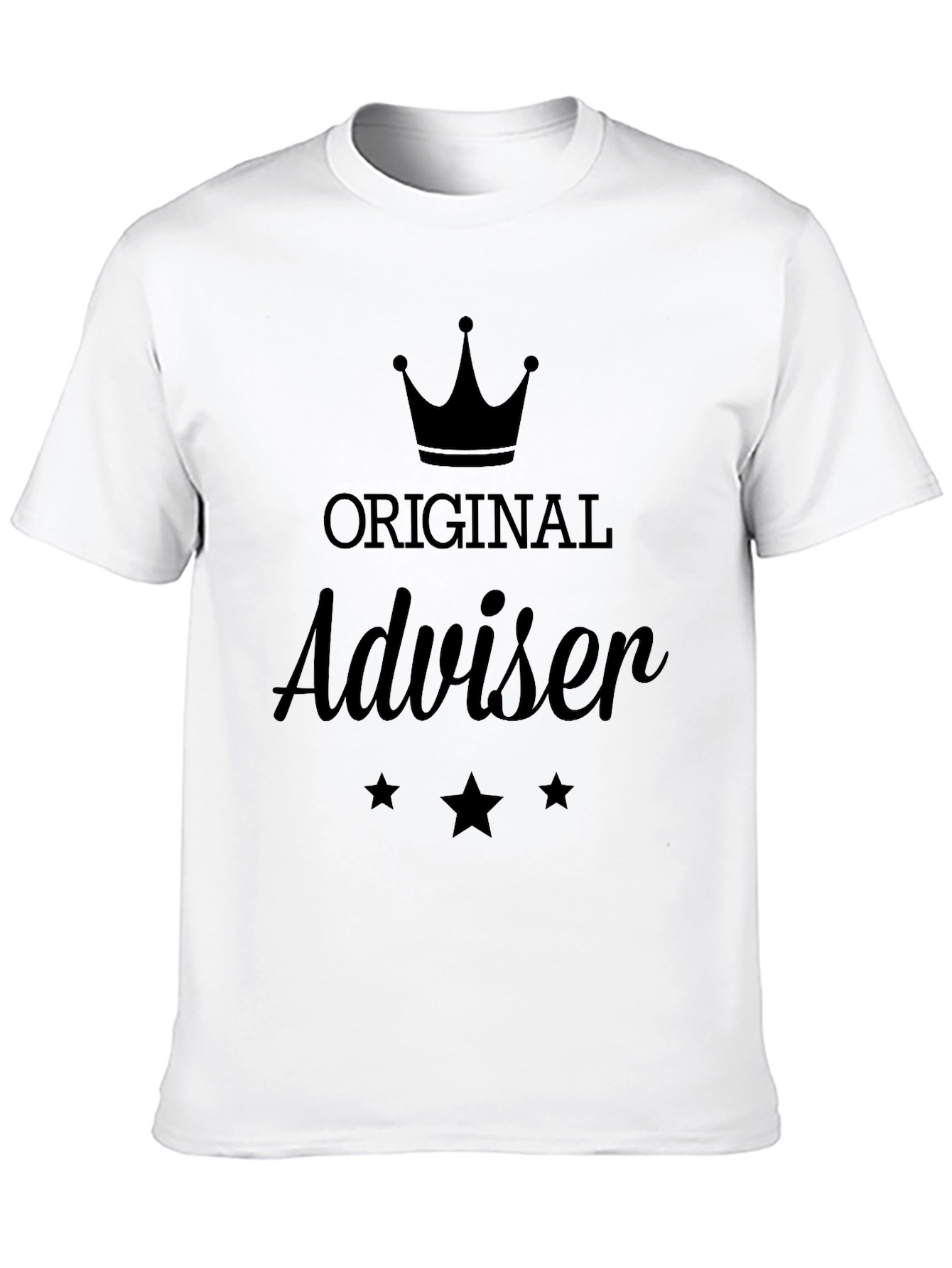 Original Advisor Mens Black T-Shirt