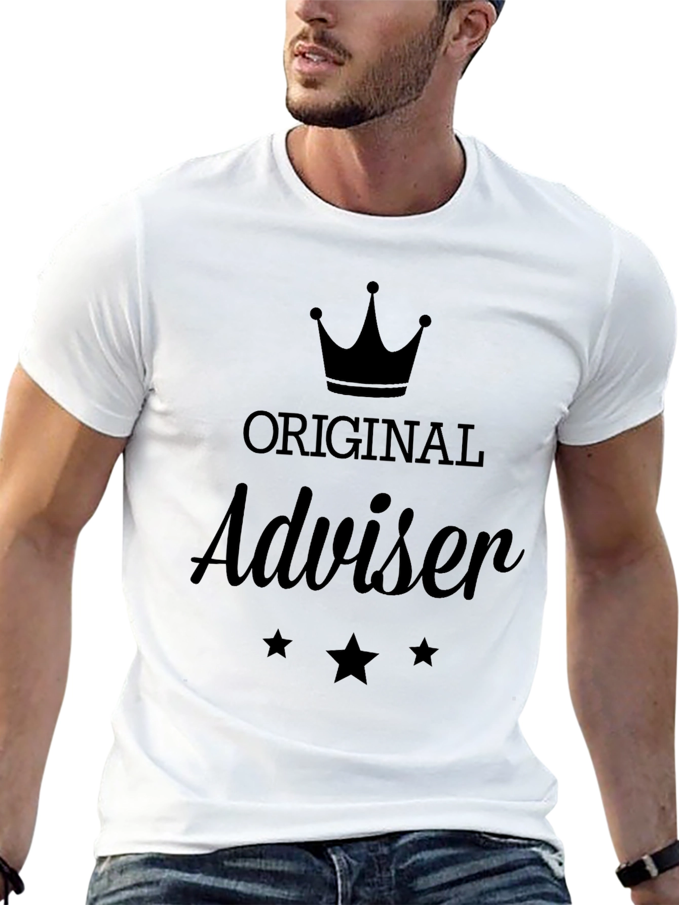 Original Advisor Mens Black T-Shirt