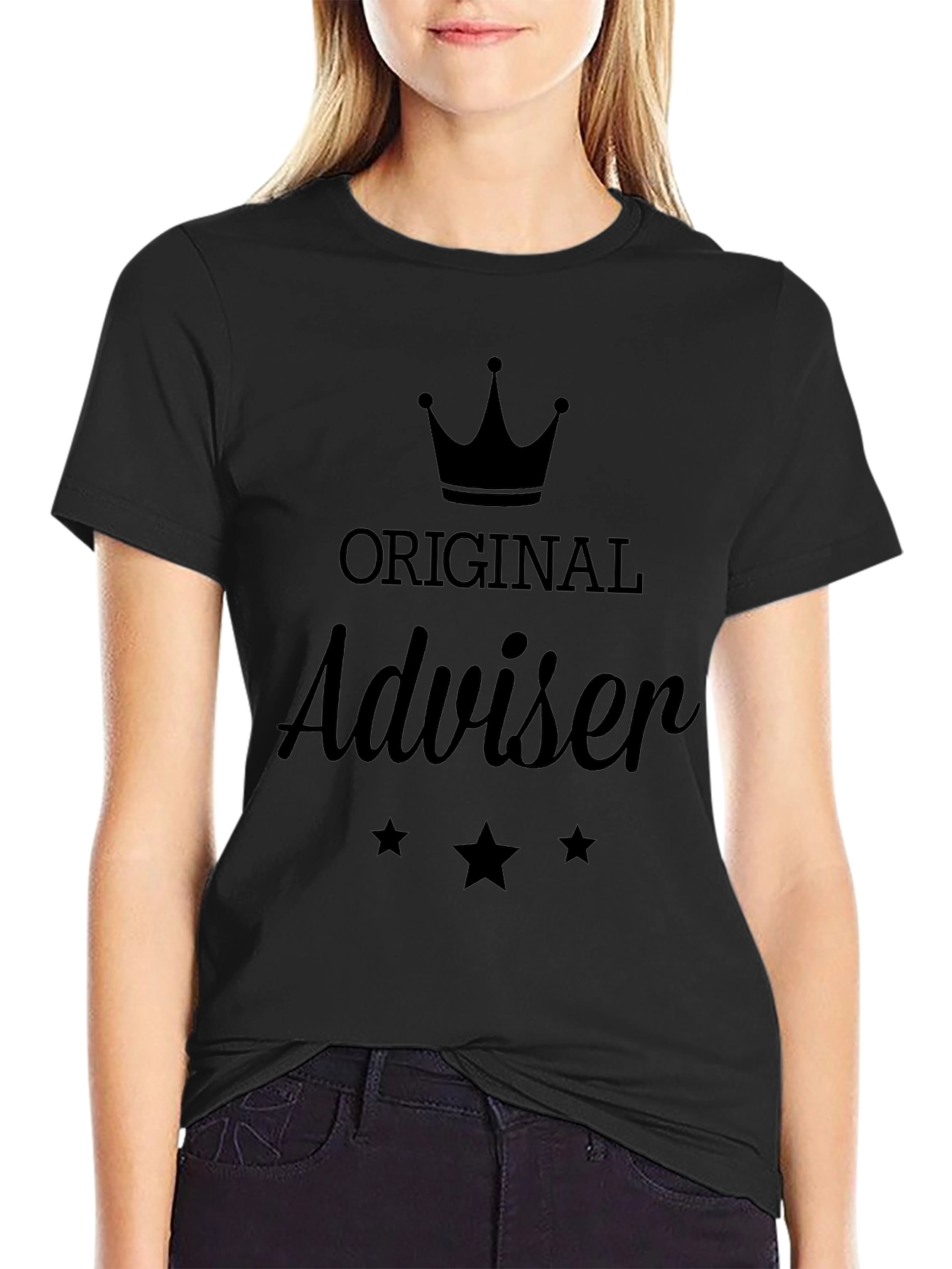 Original Advisor Mens Black T-Shirt