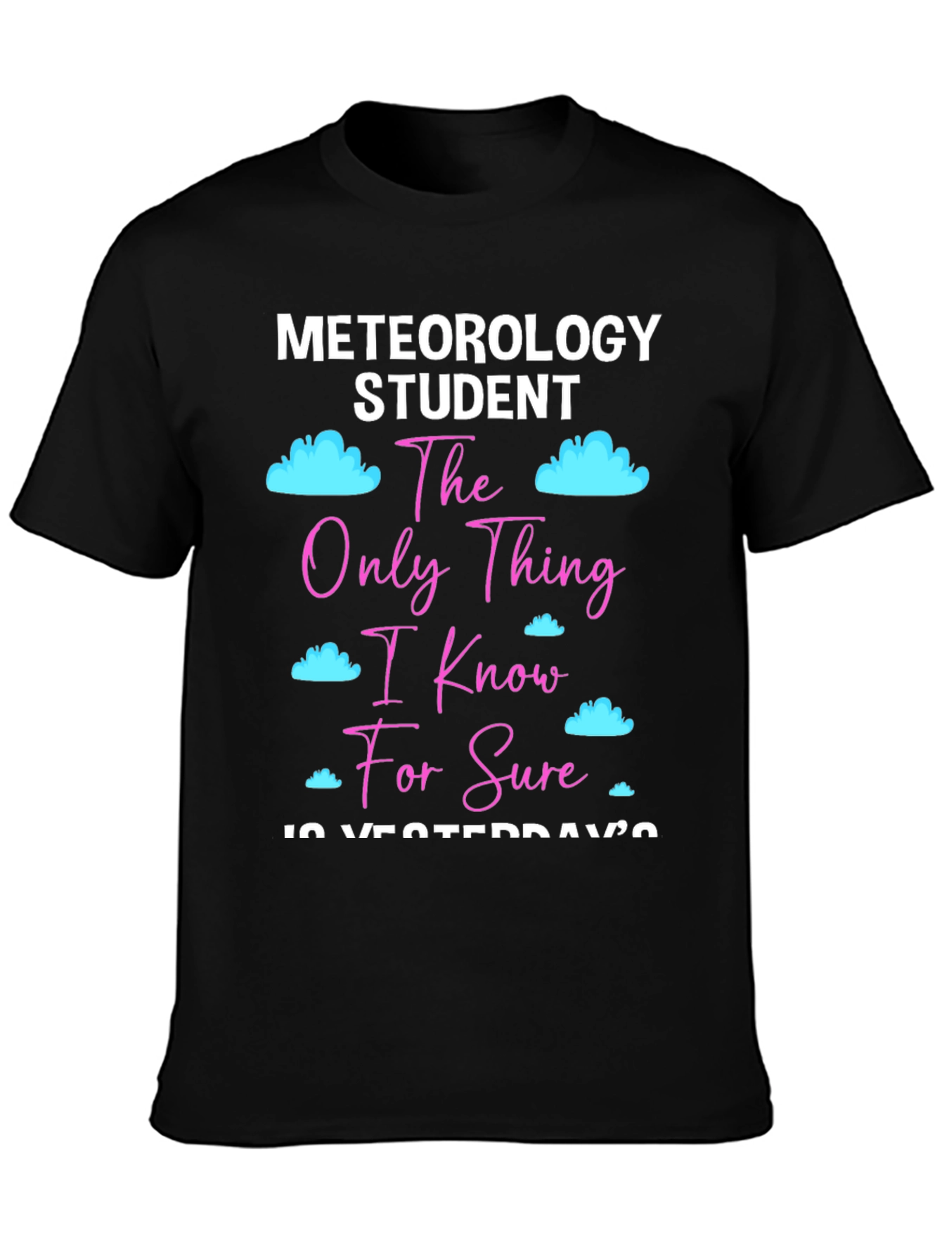 Meteorology Student T-Shirt