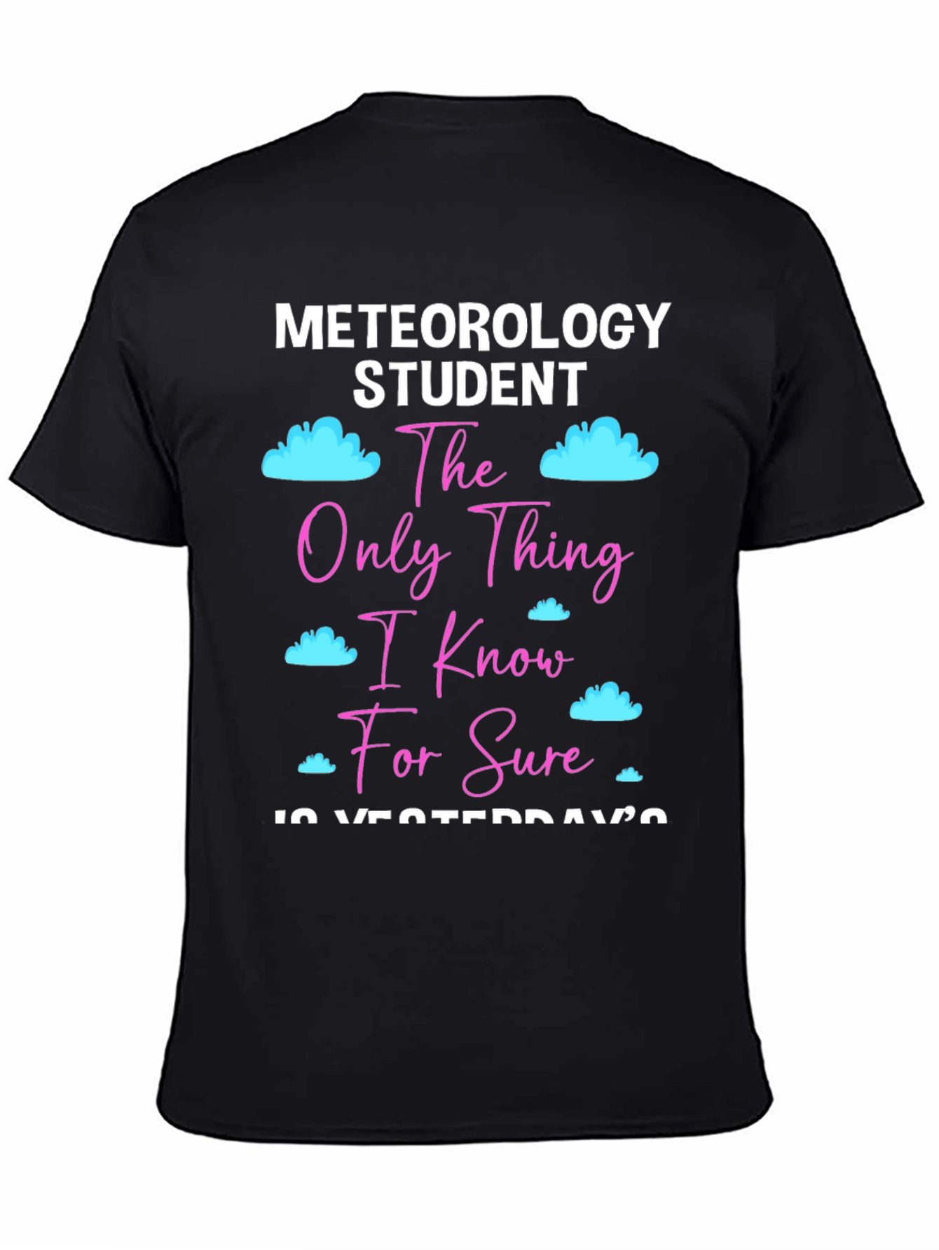 Meteorology Student T-Shirt