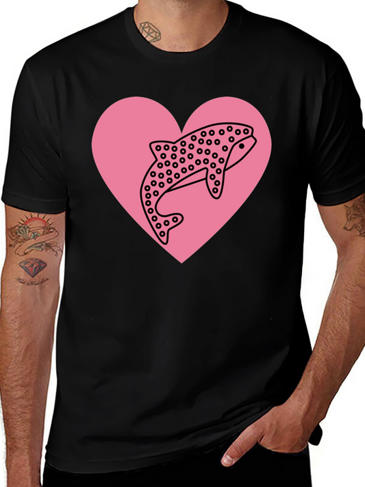 Whale Heart Graphic Tee