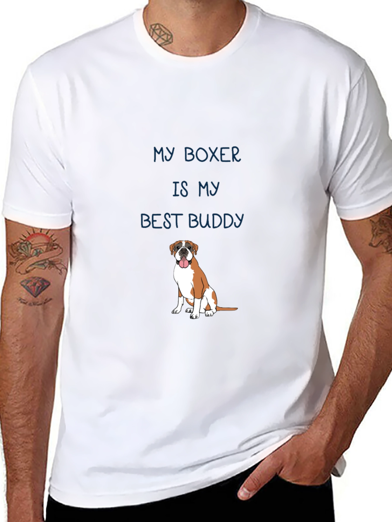 My Boxer is My Best Buddy T-Shirt