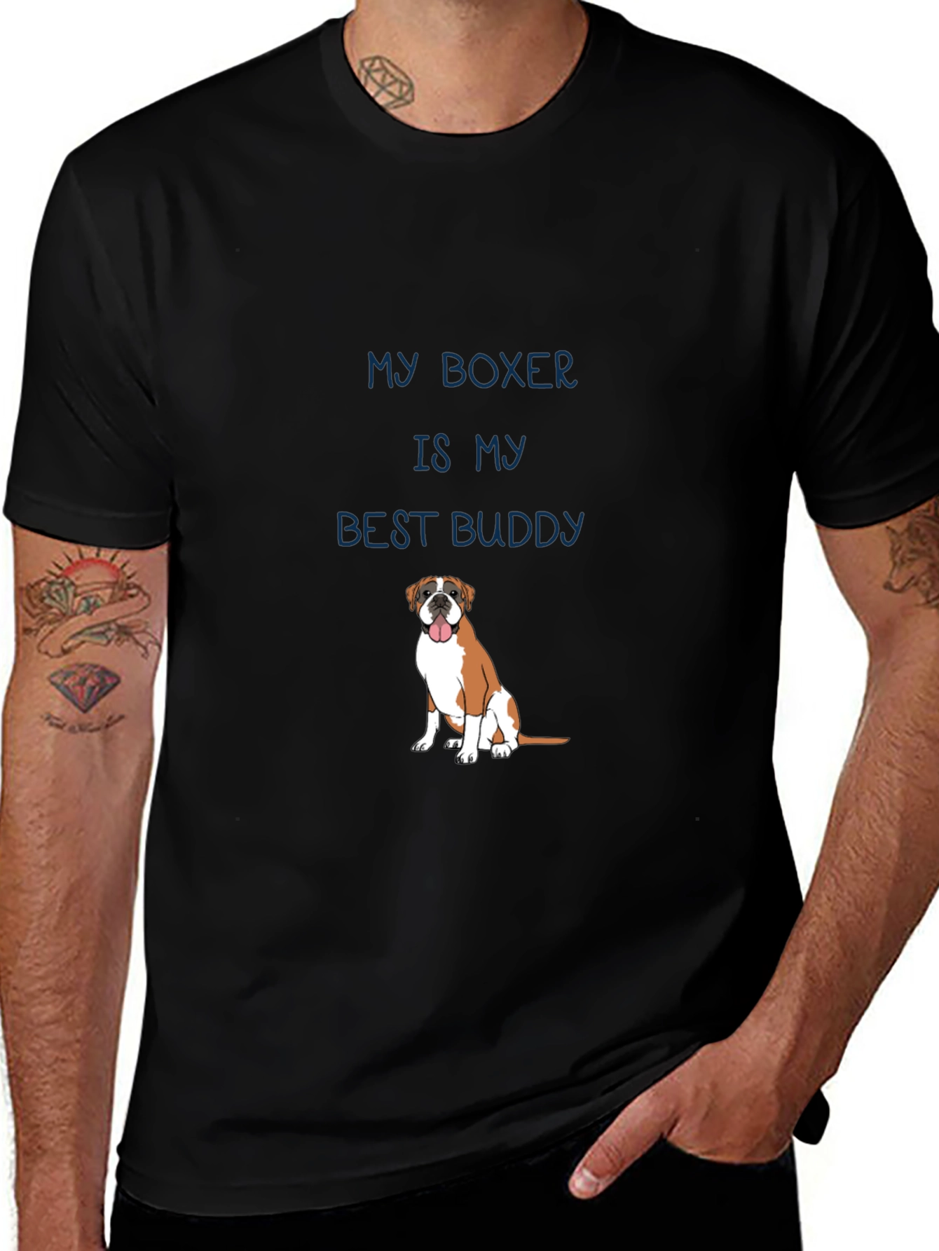 My Boxer is My Best Buddy T-Shirt