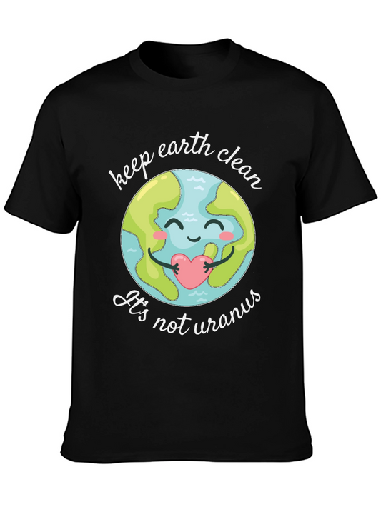 Keep Earth Clean Graphic T-Shirt