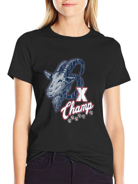 6X Champ Goat Tee