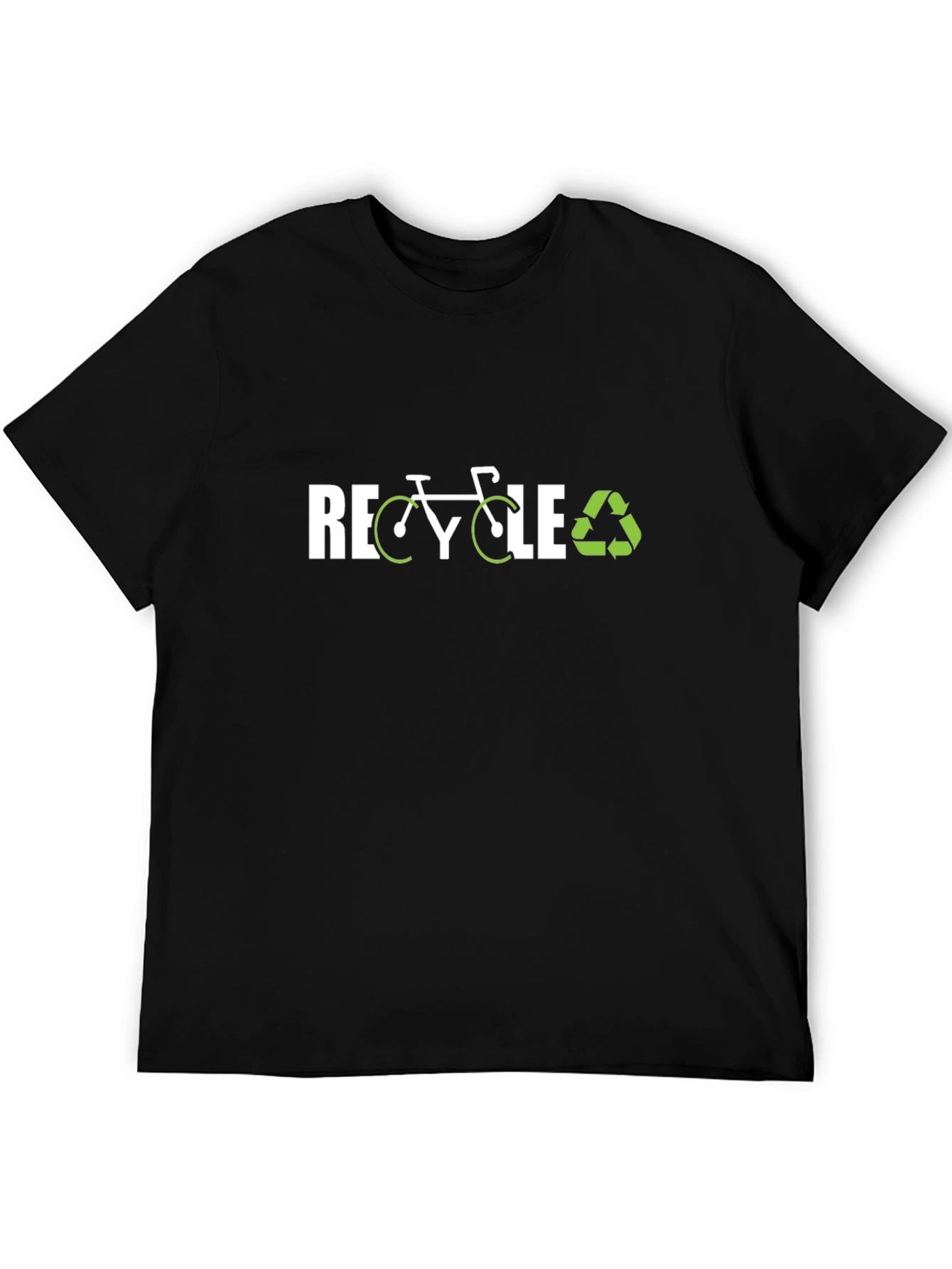 Recycle Bike Graphic Tee - Eco-Friendly Fashion