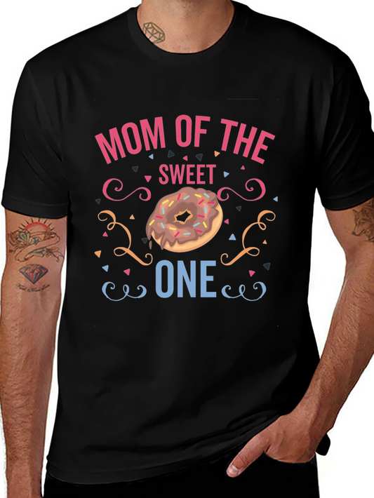 Mom of the Sweet One T-Shirt - Donut Birthday