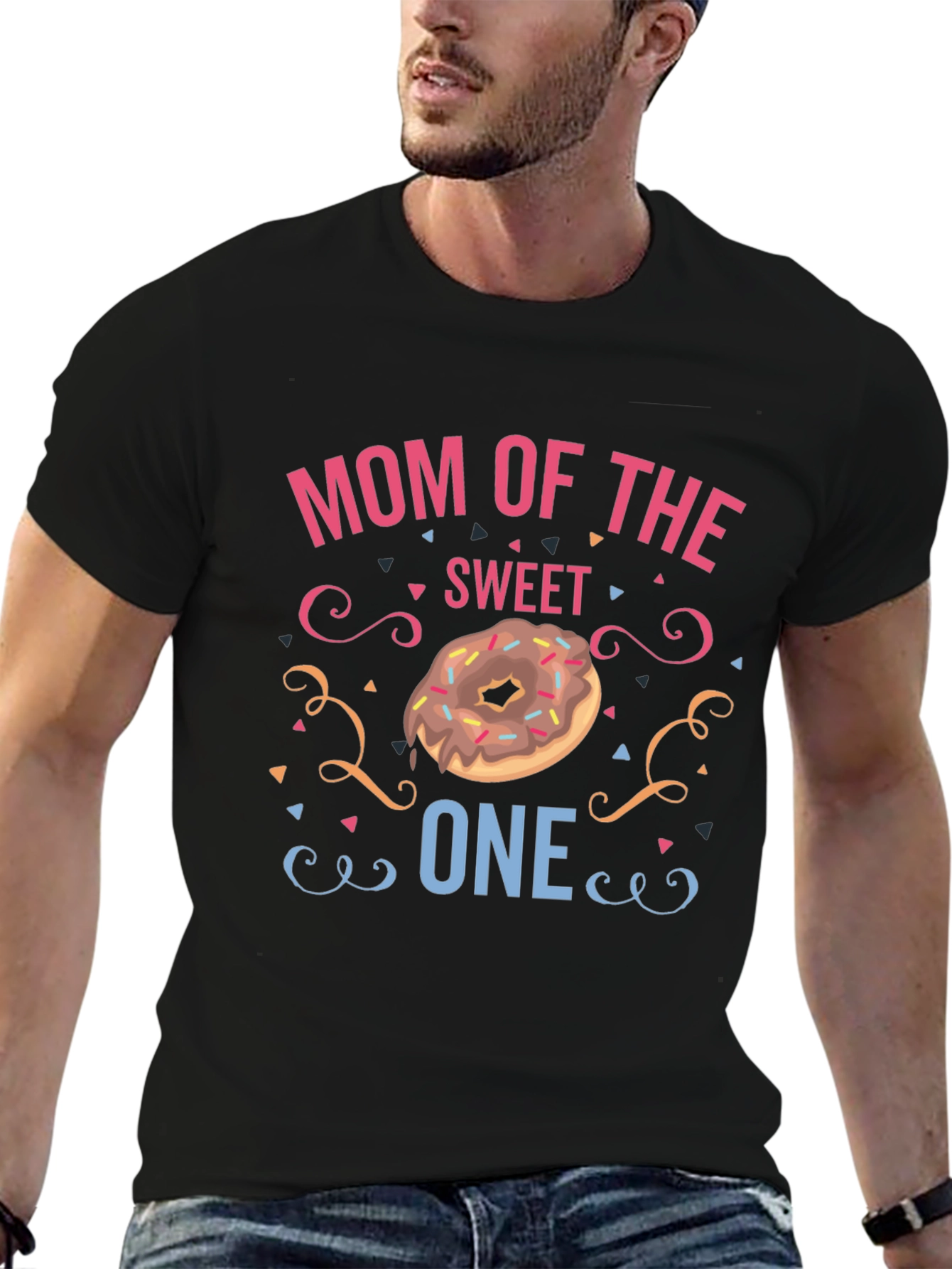 Mom of the Sweet One T-Shirt - Donut Birthday