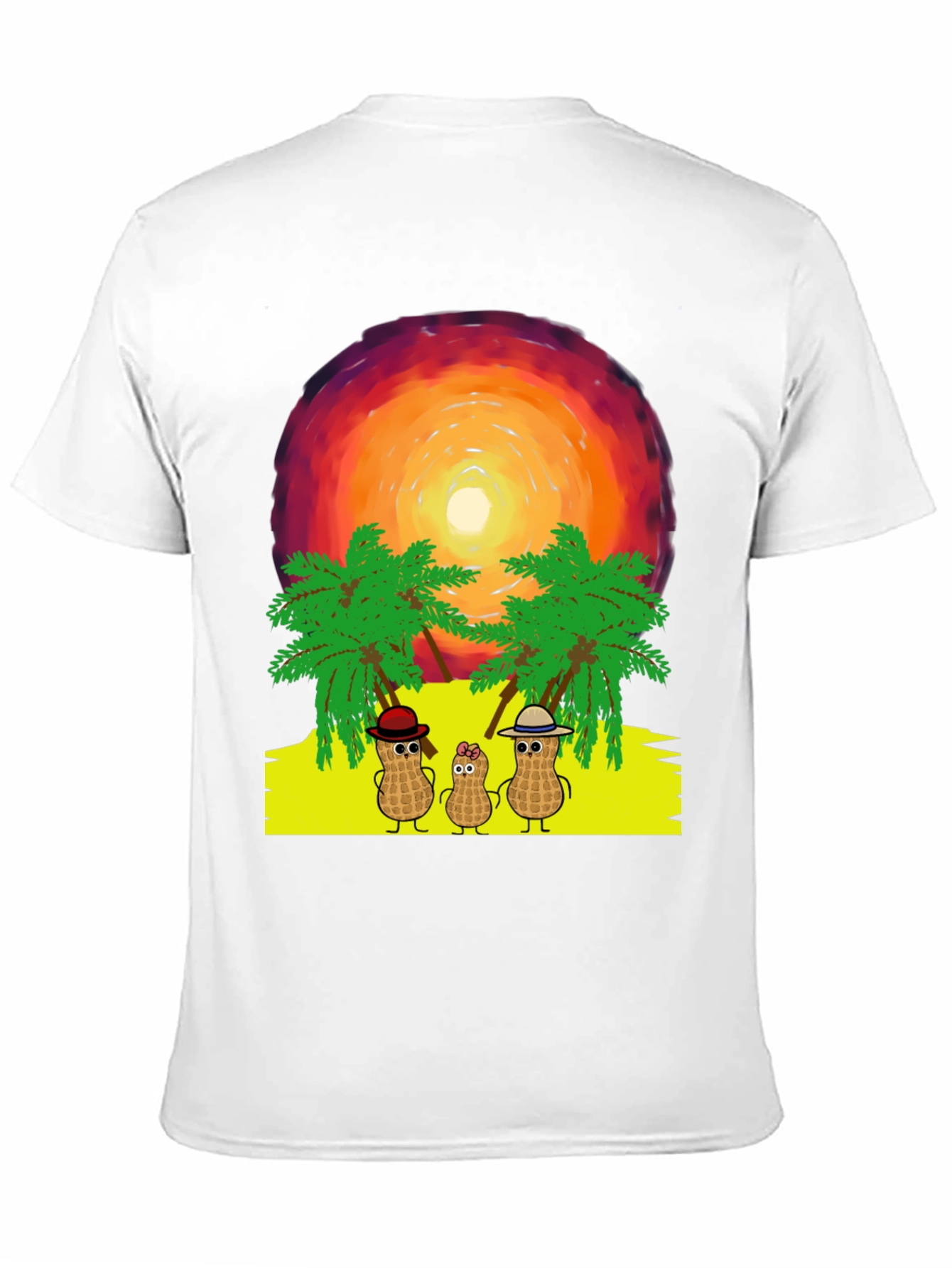 Peanut Family Vacation Graphic Tee