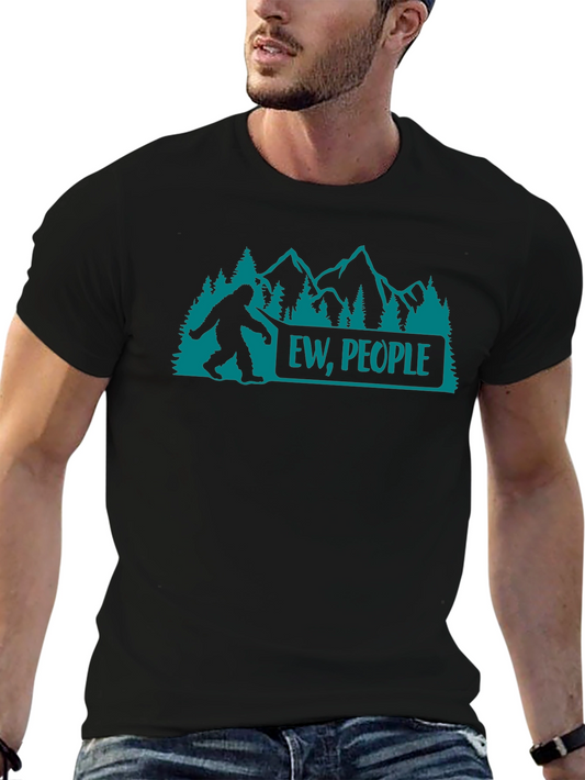 Ew People Bigfoot Graphic Tee