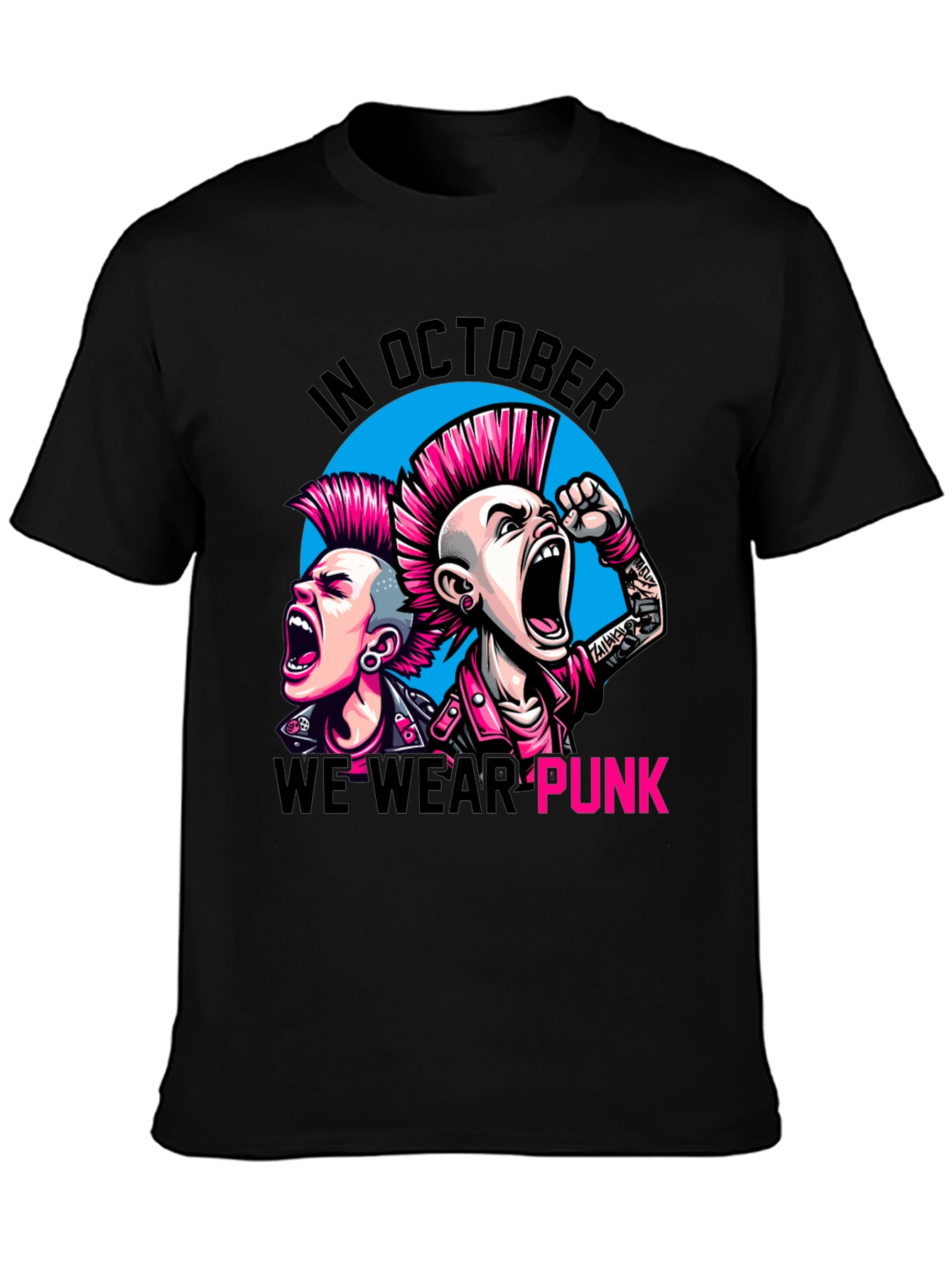 Punk October T-Shirt - Rock the Rebellion!