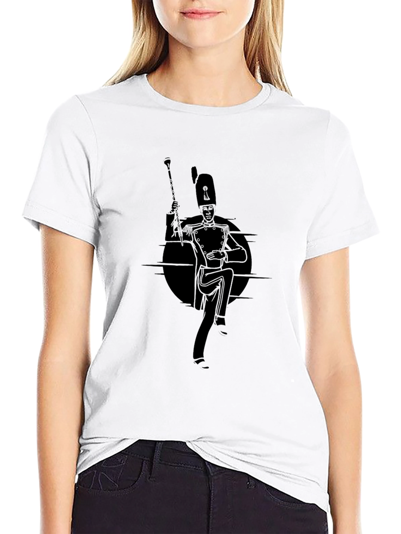 Marching Band T-Shirt - Drum Major Design