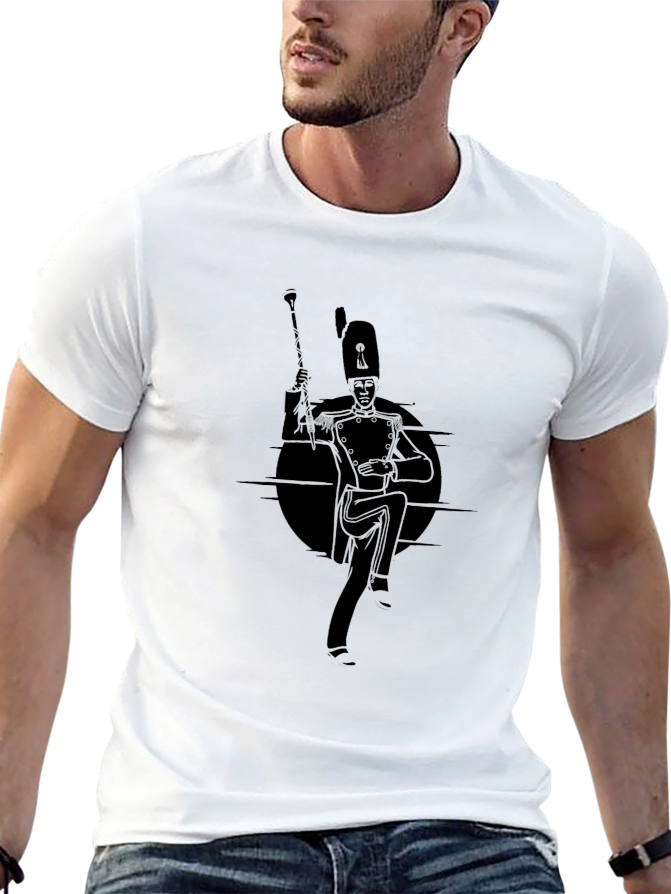 Marching Band T-Shirt - Drum Major Design