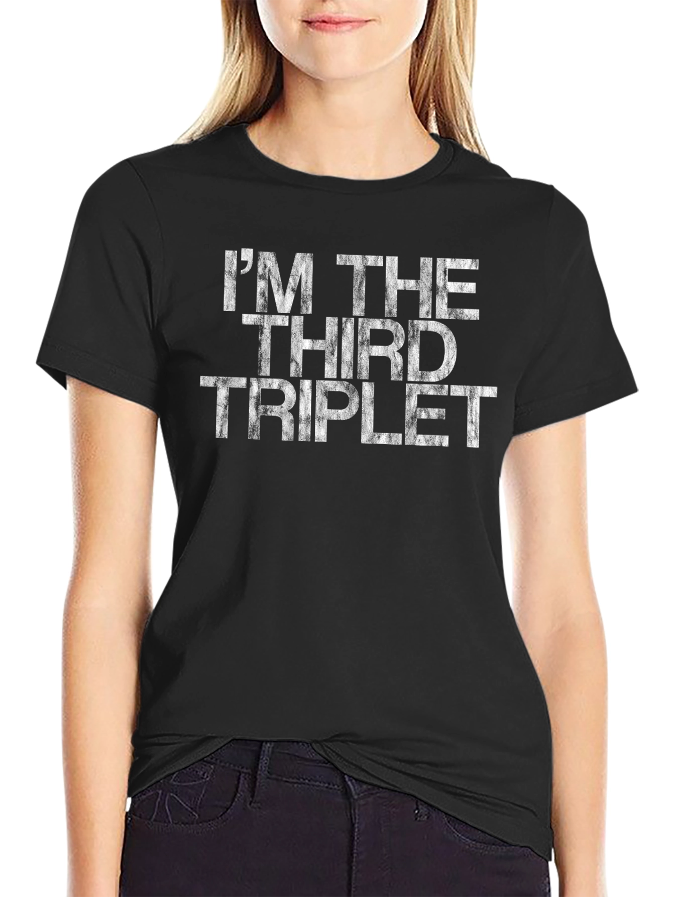 Im the Third Triplet T-Shirt Funny Graphic Tee