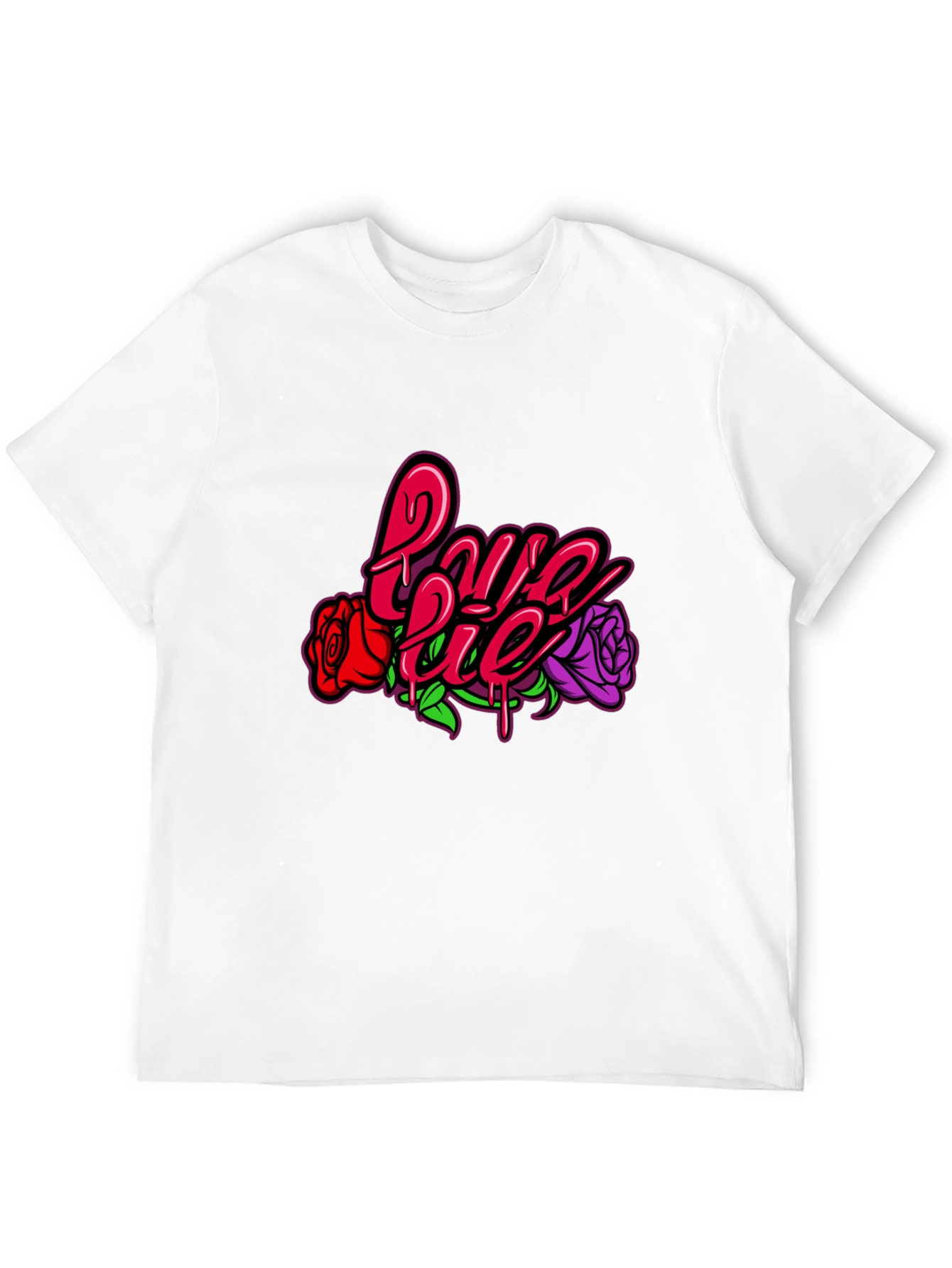 Love Lie Roses Graphic T-Shirt