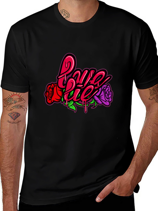 Love Lie Roses Graphic T-Shirt