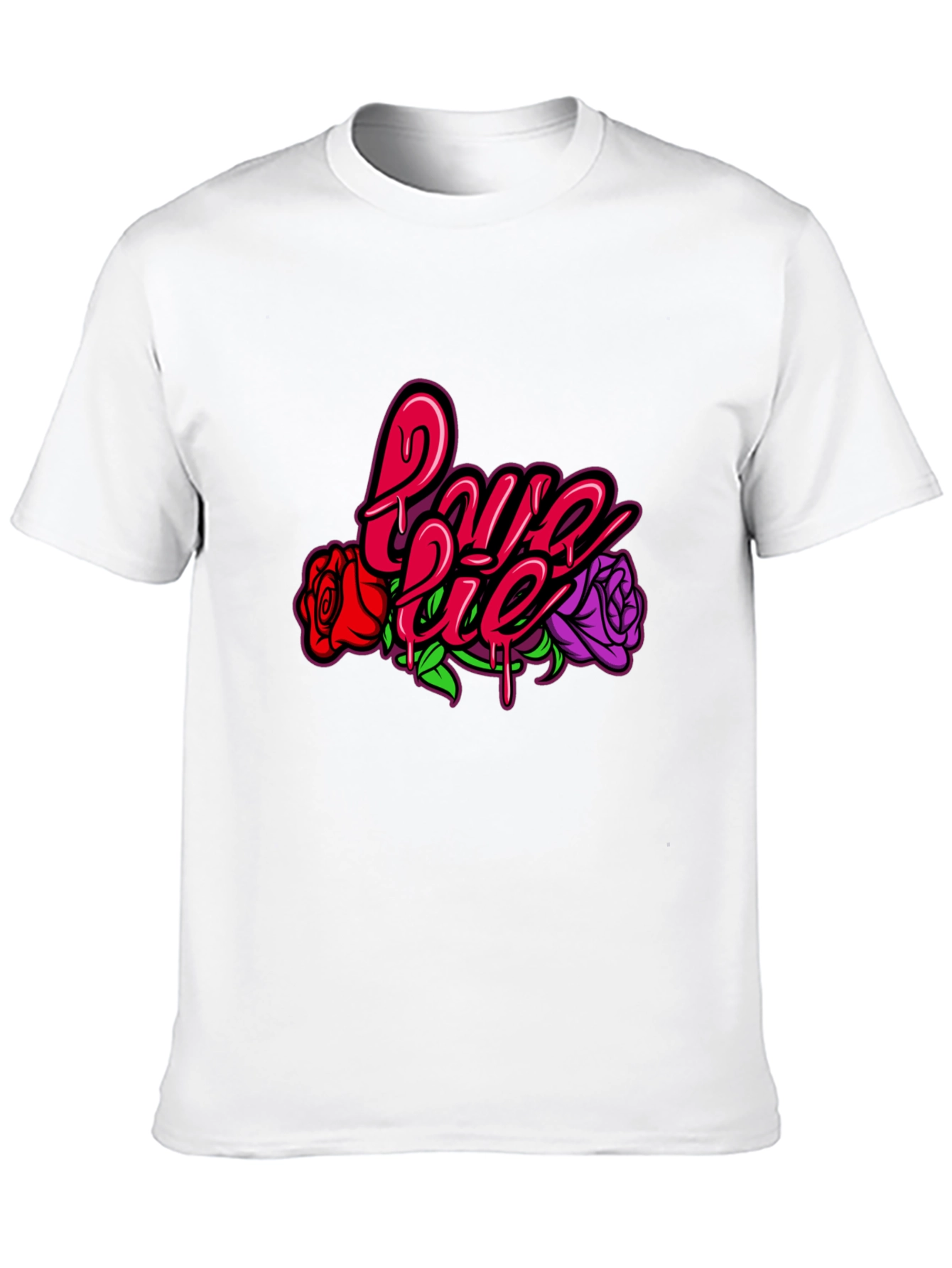 Love Lie Roses Graphic T-Shirt