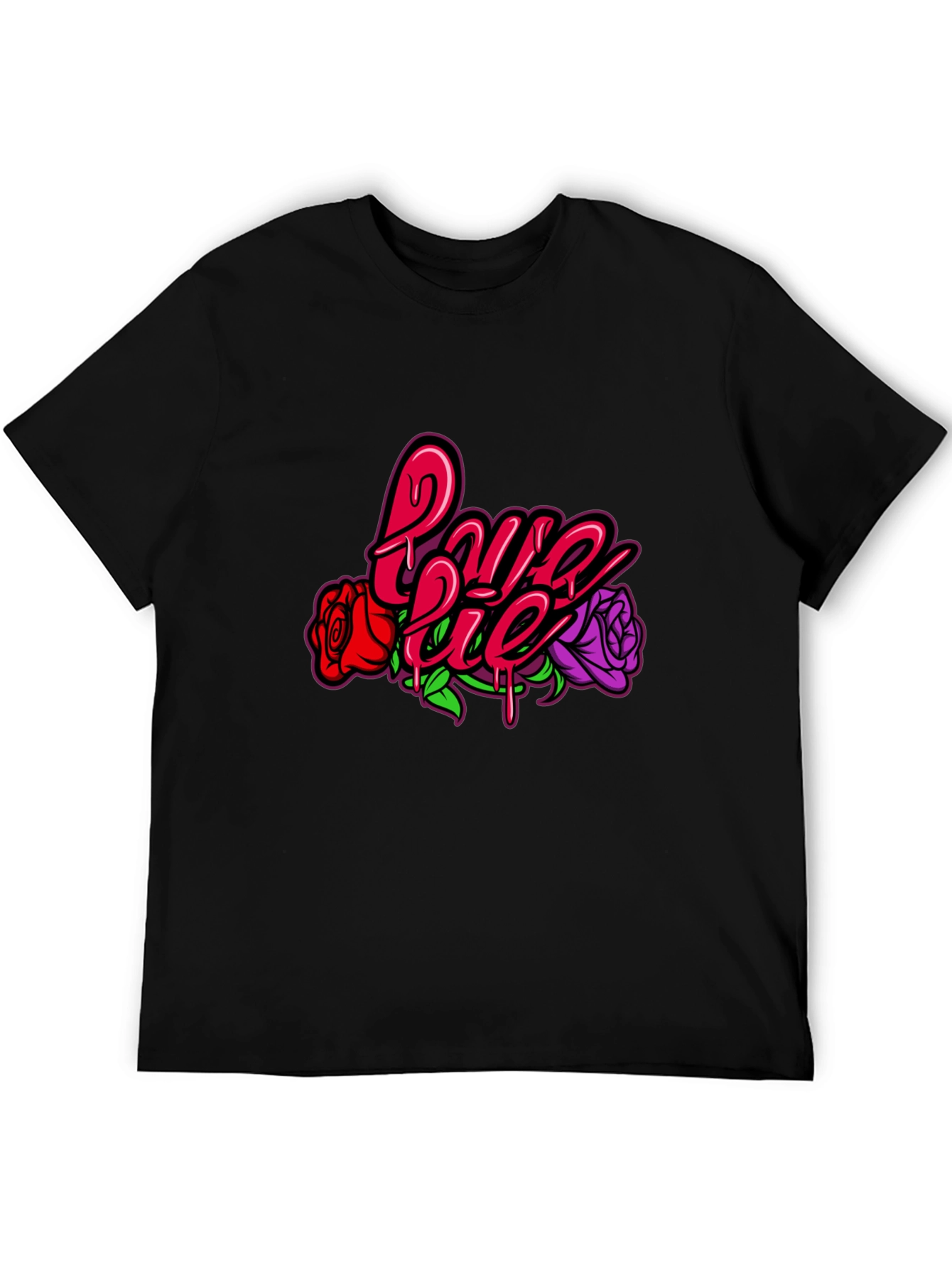Love Lie Roses Graphic T-Shirt