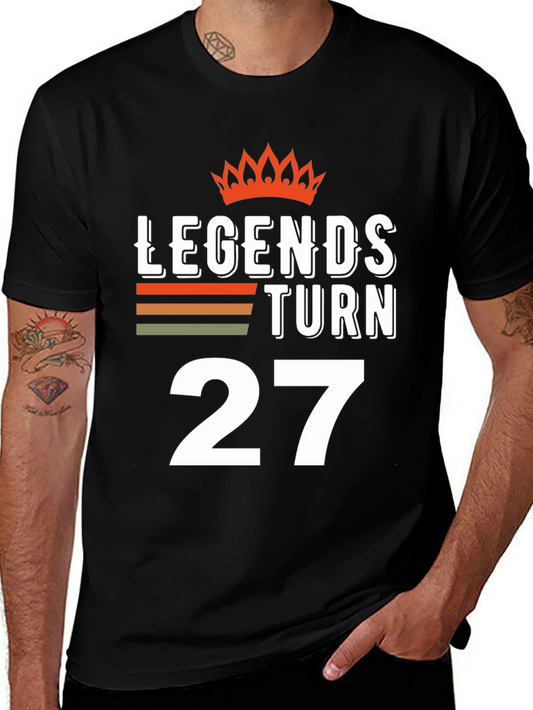 Legends Turn 27 Graphic T-Shirt