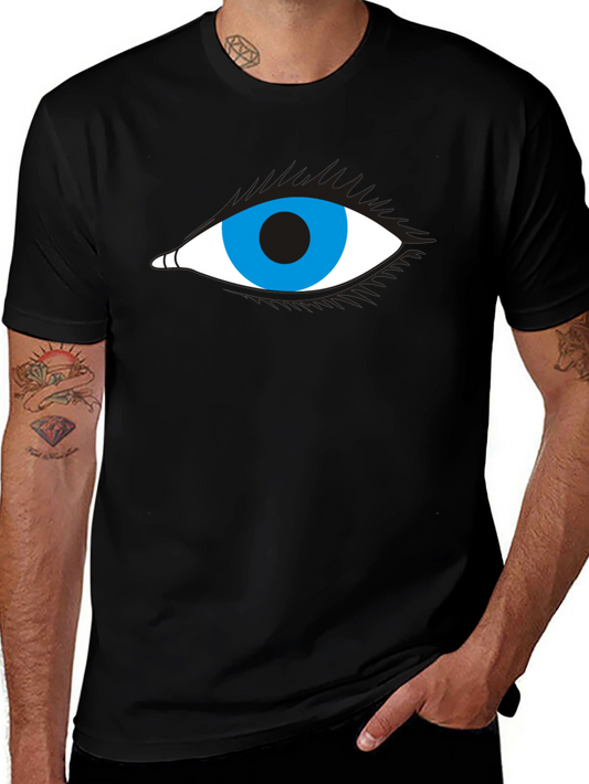 Eye Graphic Black T-Shirt - Stylish & Unique