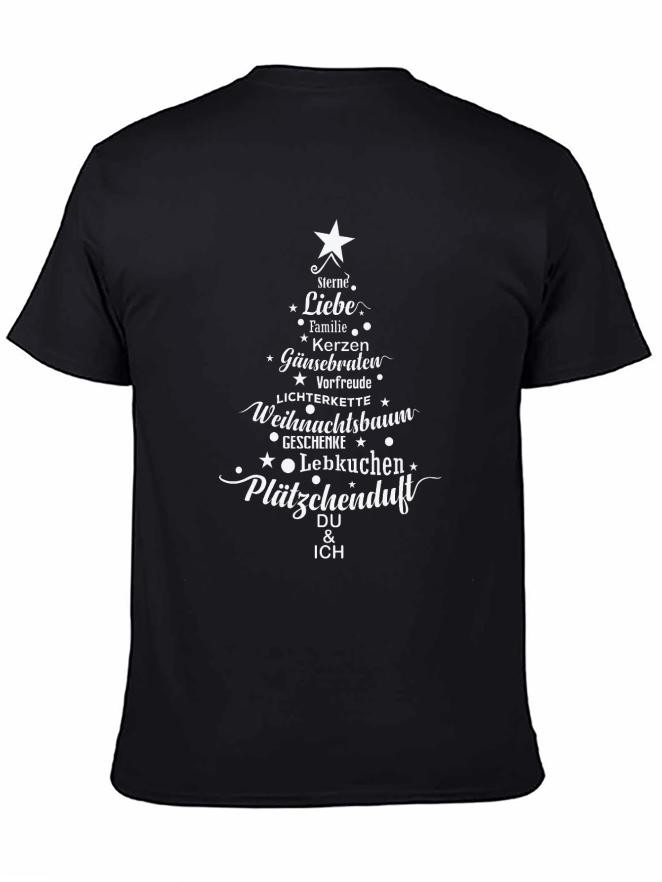 Christmas Tree T-Shirt: Festive German Holiday Design