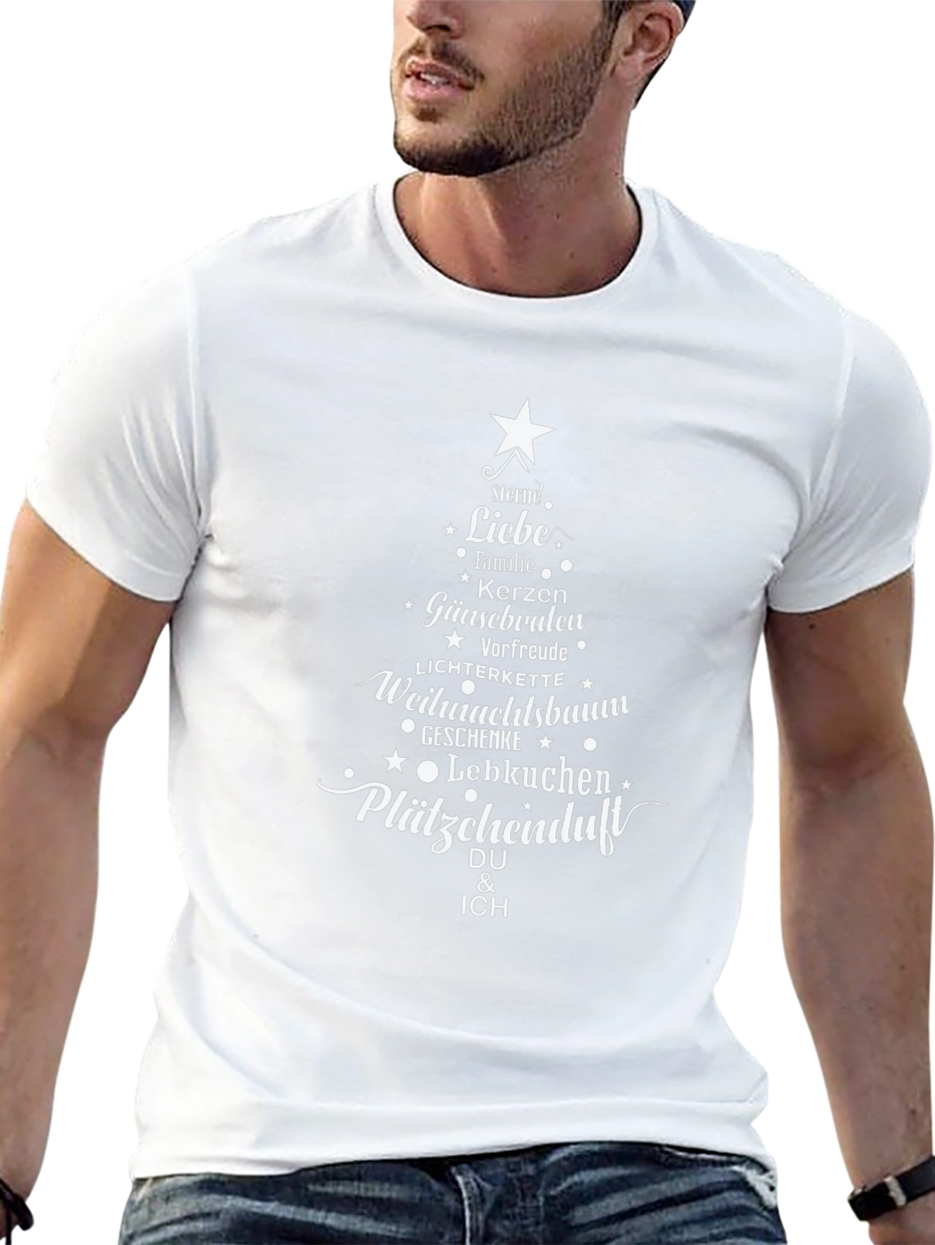 Christmas Tree T-Shirt: Festive German Holiday Design