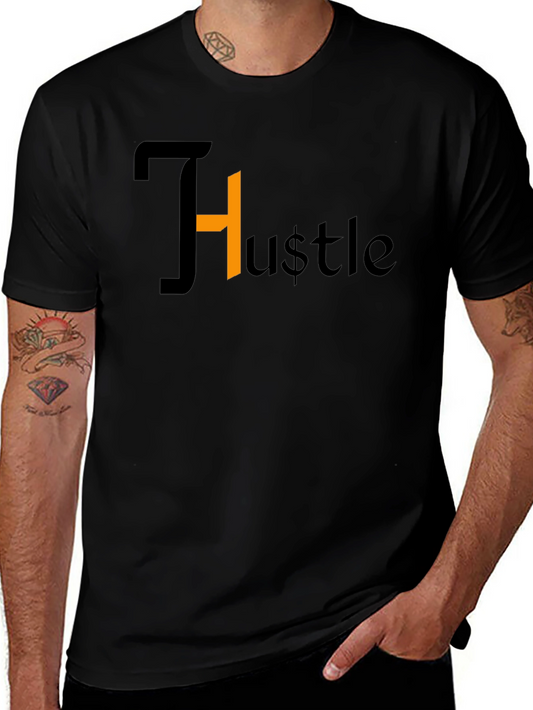 Hustle Graphic Tee - Motivation Shirt
